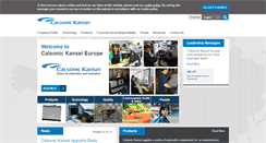 Desktop Screenshot of ckeurope.com